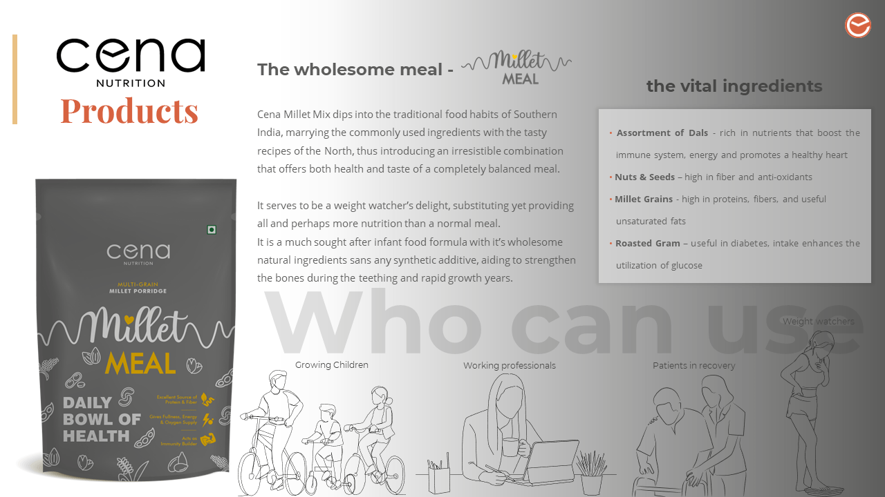 Case-Cena 35 Millet meal