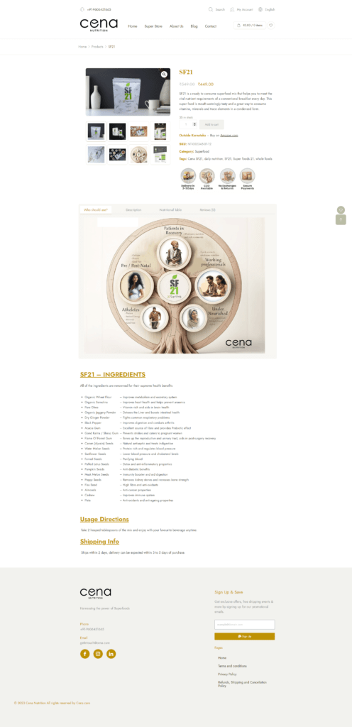 Case-Cena 11 Proteus - Product page